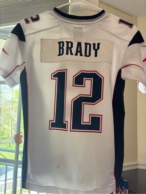 Tom Brady #12 Patriots Jersey Youth Medium